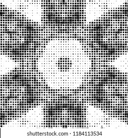 Abstract black and white vector background
