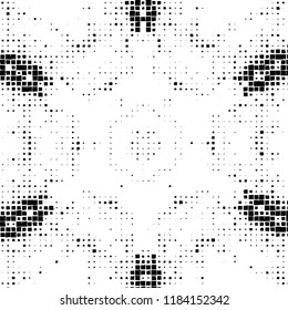 Abstract black and white vector background