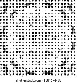 Abstract black and white vector background