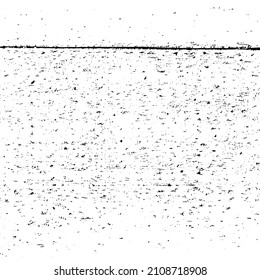 Abstract black and white vector background. Grunge overlay layer. Monochrome vintage surface with dirty pattern in cracks, spots, dots. Distressed overlay texture. EPS10.