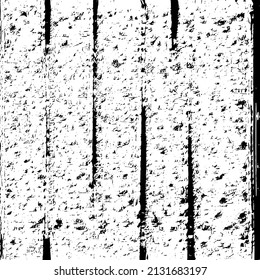 Abstract black and white vector background. Grunge overlay layer. Monochrome vintage surface with dirty pattern in cracks, spots, dots. Distressed overlay texture. EPS10.