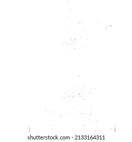 Abstract black and white vector background. Grunge overlay layer. Monochrome vintage surface with dirty pattern in cracks, spots, dots. Distressed overlay texture. EPS10.