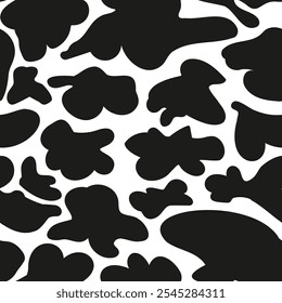 Abstract Black and White Vector Background