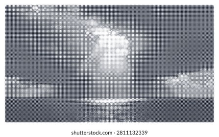 Abstractas explosión Vector en