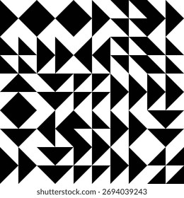 Abstractas fondo sin fisuras geométrico de Vector blanco y negro. Elegante fondo minimalista. Diseño repetido para la decoración, impresión
