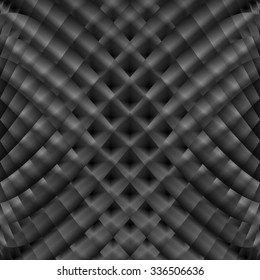 abstract black and white vector geometric background