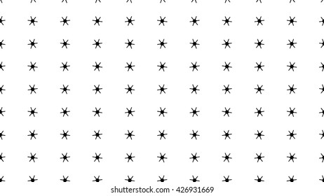 Abstract black and white vector geometric seamless pattern.
