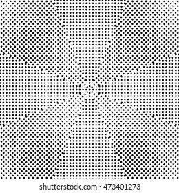 Abstract black and white vector geometric seamless pattern.