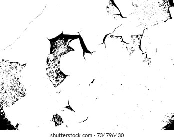 Abstract black and white vector grunge background