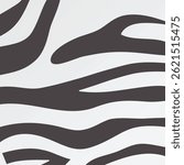 Abstract black and white zebra stripes vector with wild animal print. Perfect for safari themes, fashion textiles, and exotic designs. Bold, minimalist animal pattern.