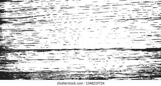 Abstract black wooden texture. Vector illustration. Distress wooden overlay texture