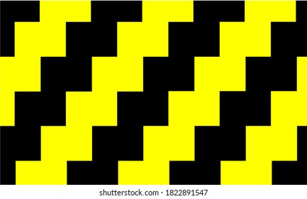 Abstract black and yellow background