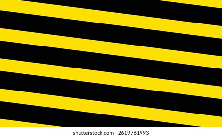 Abstract black and yellow diagonal striped seamless pattern. stripe background with shade. straight diagonal lines. oblique lines texture