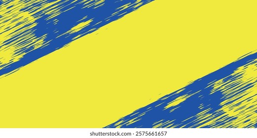 Abstract Black and Yellow Dirty Grunge Background with Halftone Effect. Sports Background with Brush Stroke Illustration. eps 10