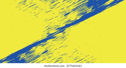 Abstract Black and Yellow Dirty Grunge Background with Halftone Effect. Sports Background with Brush Stroke Illustration. eps 10