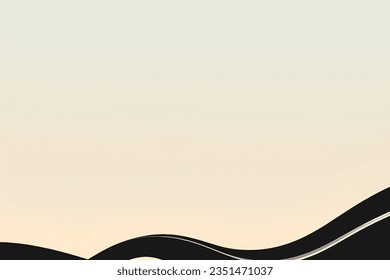Resumen de fondo geométrico negro y amarillo. Composición dinámica de formas. Ilustración vectorial.