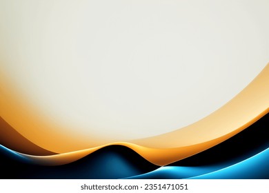 Abstrakter, geometrischer, schwarz-gelber Hintergrund. Dynamische Formen-Zusammensetzung. Vektorgrafik.