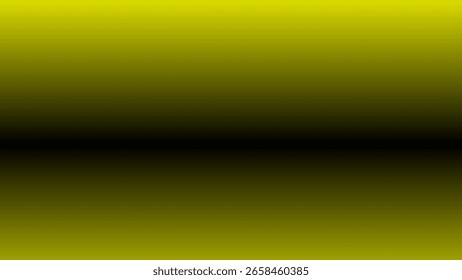 Abstract black and yellow gradient on background.  Unusual background.