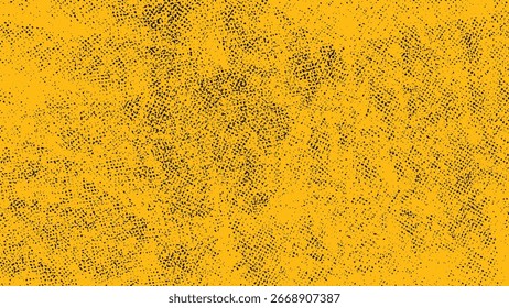 abstract black and yellow grunge texture background with dirty distressed rough surface for modern poster retro artwork and graphic decoration