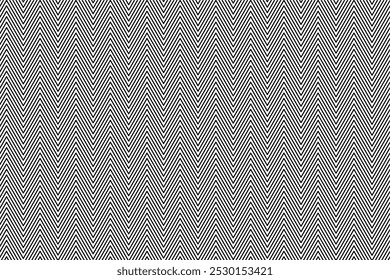Abstract black zigzag line pattern seamless vector
