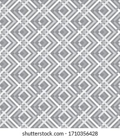 Abstract black zigzag seamless art lines texture