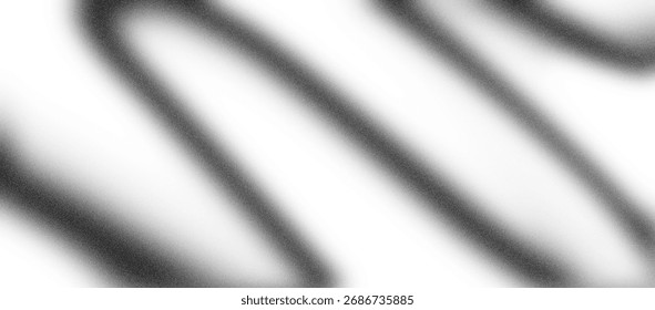 
Un fondo abstracto en blanco y negro con una textura granulada, con una banda oscura, curva, diagonal y borrosa que cruza el marco.