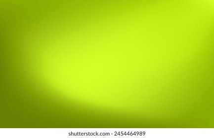 Abstract blank background illustration in yellow green shade colors. Smooth and elegant gradient modern texture design template for wallpaper, banner, cover, digital, decoration, advertising, display