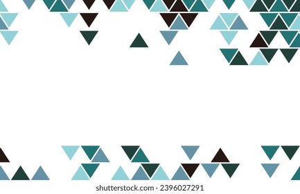 Abstract blank background irregular triangle shape. Simple geometric background