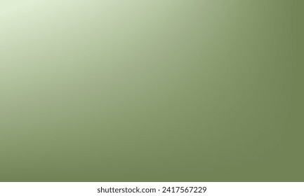 Abstract blank gradient background illustration of light green tone colors. Smooth elegant modern texture vector design template for wallpaper, banner, cover, web, digital, decoration, brochure