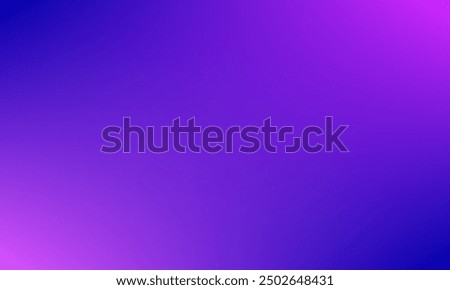 Abstract blank gradient background illustration of blue and purple color. Smooth elegant modern texture design template for banner, cover, web, digital, decorative, backdrop, advertising, display