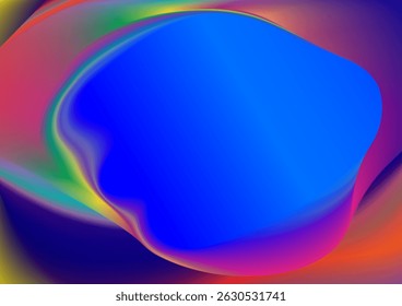 Fondo de mezcla abstracto con ondas azules