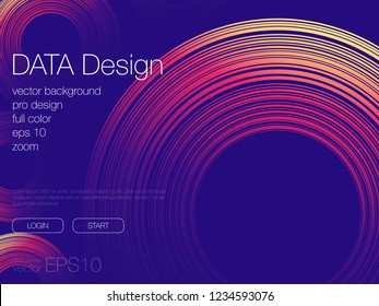 Abstract blend background. Stock vector. Template for web