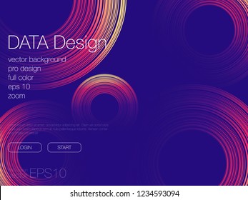 Abstract blend background. Stock vector. Template for web