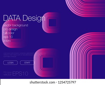 Abstract blend background. Stock vector. Template for web