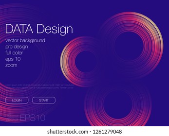 Abstract blend background. Stock vector. Template for web