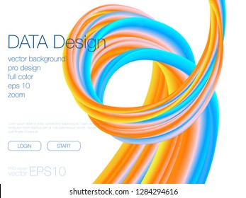 Abstract blend background. Stock vector. Template for web