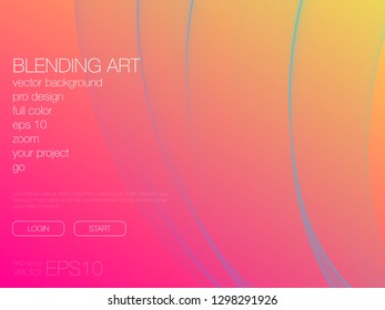 Abstract blend background. Stock vector. Template for web