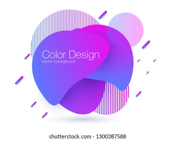 Abstract blend background. Stock vector. Template for web