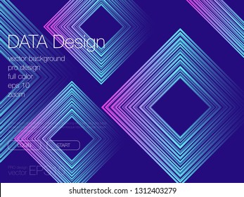 Abstract blend background. Stock vector. Template for web