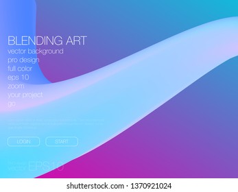 Abstract blend background. Stock vector. Template for web