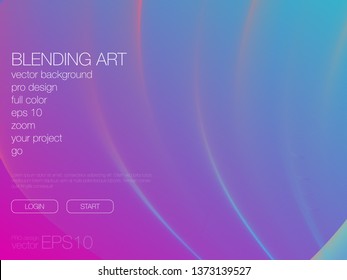 Abstract blend background. Stock vector. Template for web