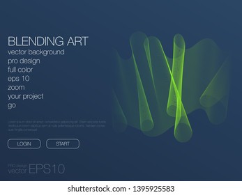 Abstract blend background. Stock vector. Template for web