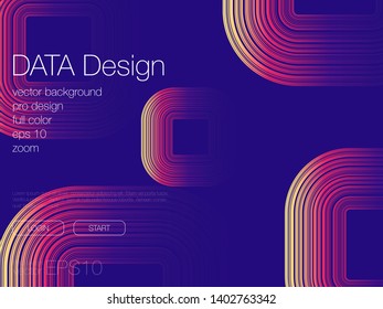 Abstract blend background. Stock vector. Template for web