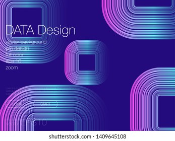Abstract blend background. Stock vector. Template for web