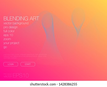 Abstract blend background. Stock vector. Template for web