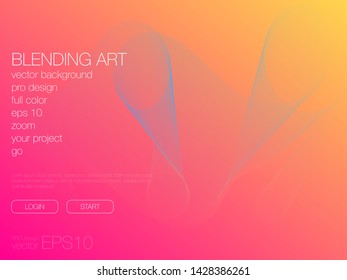Abstract blend background. Stock vector. Template for web