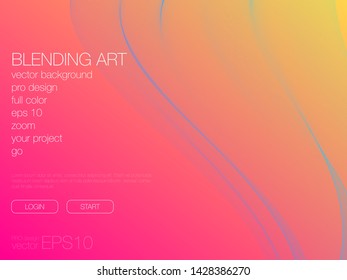 Abstract blend background. Stock vector. Template for web