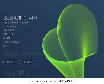 Abstract blend background. Stock vector. Template for web