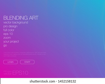 Abstract blend background. Stock vector. Template for web