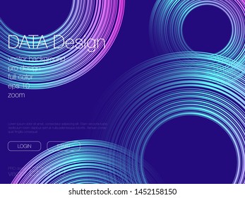Abstract blend background. Stock vector. Template for web